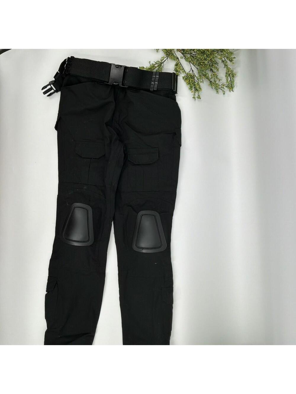 Black Cargo Tactical Pants Size 30/32